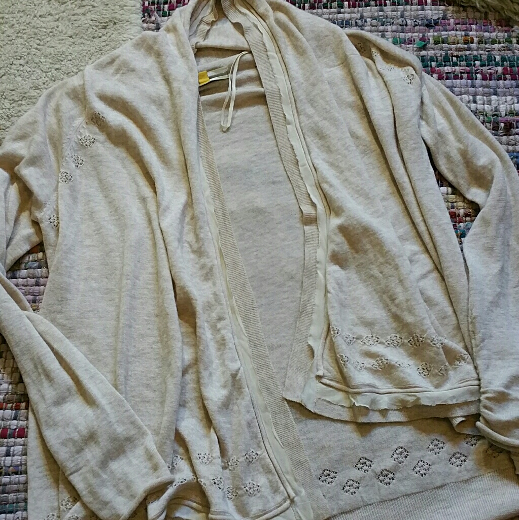 Wool Waterfall Cardigan